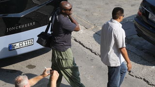 Zadar, 140710.
Glazbenik Seal dosao je u Zadar gdje ce veceras odrzati koncert pored dvorane Jazine.Odsjeo je u hotelu Bastion.
Foto: Vladimir Ivanov / CROPIX