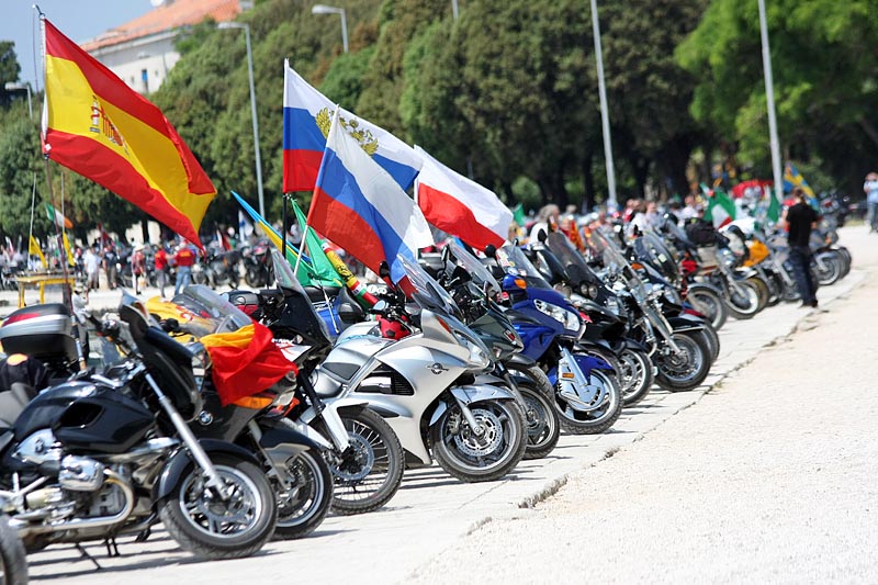 Susret bikera u Zadru (foto: Marin Gospić)