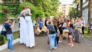 Simboličnim rušenjem zida započeo je urbani festival KvartArt na Voštarnici