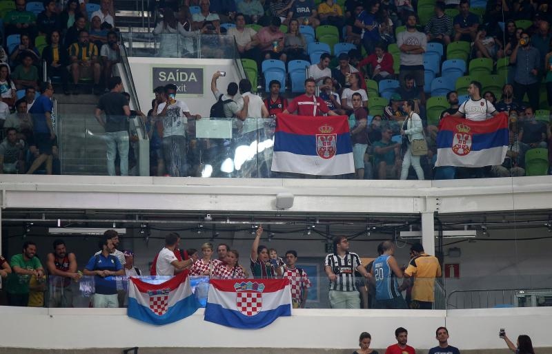 Olimpijske igre Rio 2016. Četvrtfinalna utakmica Hrvatska – Srbija 83-86.  Photo: Igor Kralj/PIXSELL