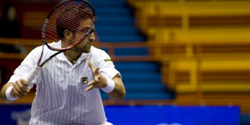 Janko Tipsarevic (Srb), PBZ Zagreb Indoors, 25.2.2008.