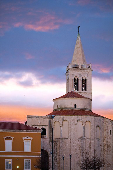 Zadarski suton 7. siječnja 2013. (foto:Saša Čuka)