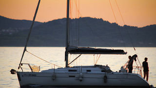 Suton na zadarskoj rivi 15. rujna 2011. (foto:Saša Čuka)