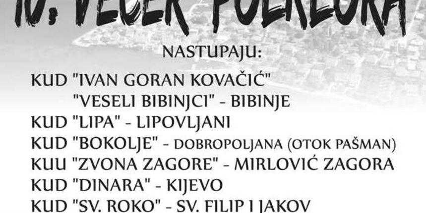 Bibinje: Večer folklora Bibinje: Večer folklora