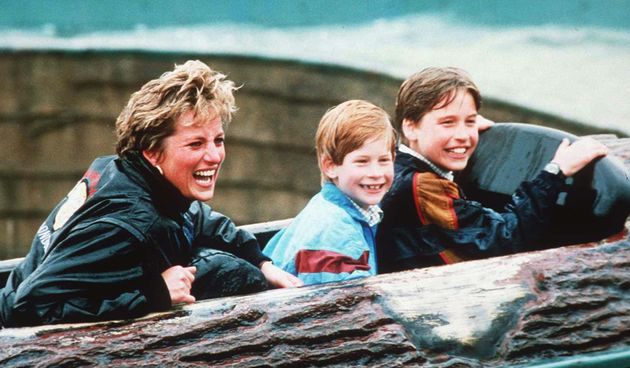 Princeza Diana, William, Harry, Charles