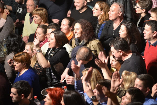 Parni valjak Unplugged u Arsenalu 26. veljače 2016. Foto: Iva Perinčić