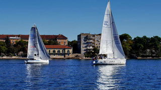 Zadarska Koka 2016. gledana s mora. Foto: Leonard Kvarantan Zadarska Koka 2016. gledana s mora. Foto: Leonard Kvarantan