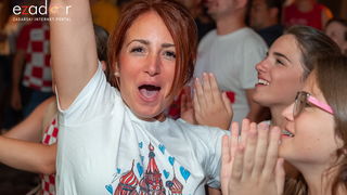 Zadar je gorio: Velika fešta nakon plasmana Vatrenih u finale Svjetskog prvenstva