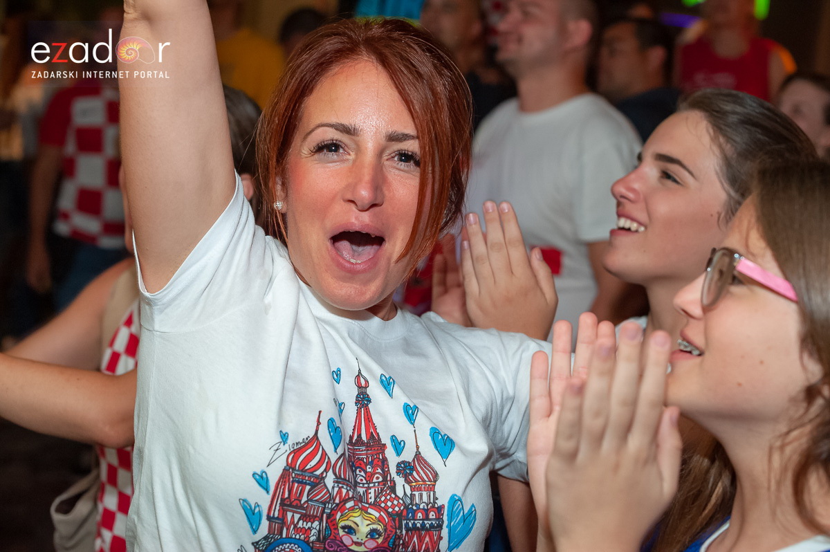 Zadar je gorio: Velika fešta nakon plasmana Vatrenih u finale Svjetskog prvenstva