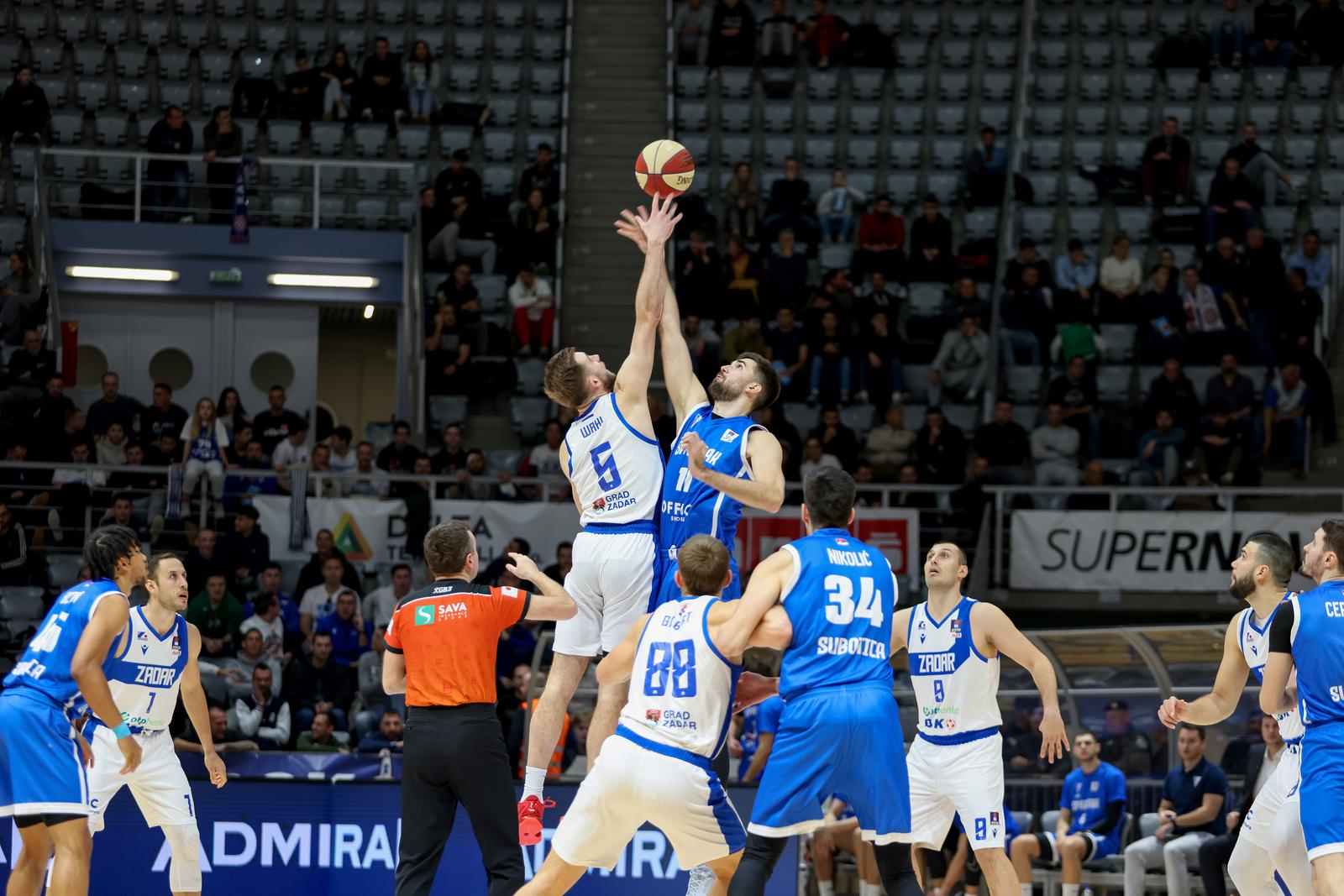 AdmiralBet ABA liga, 14. kolo: KK Zadar – Spartak Office Shoes AdmiralBet ABA liga, 14. kolo: KK Zadar – Spartak Office Shoes