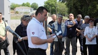 Jedan od heroja obrane Zadra u Domovinskom ratu, hrvatski branitelj, Ante Rudan dobio je danas svoju ulicu na Bilom brigu u MO Plovanija, foto: Grad Zadar