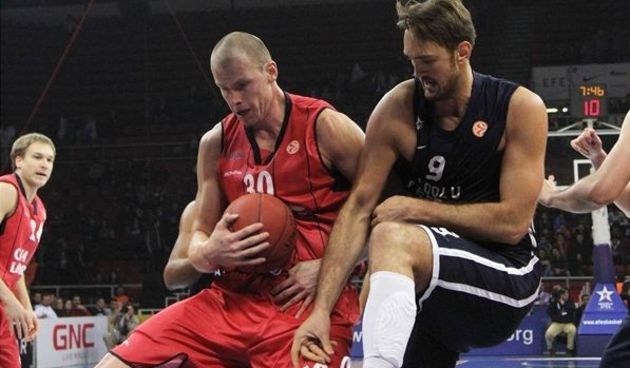 Maciej Lampe (Caja Laboral), foto: euroleague.net