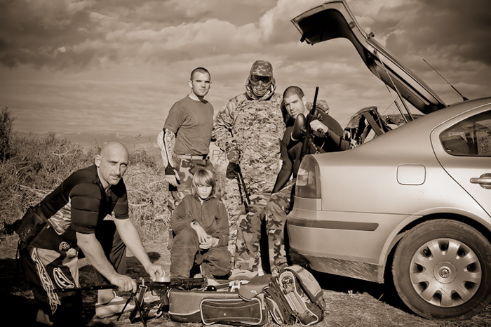 Paintball Team Brabori u akciji, Foto: Leo Banic