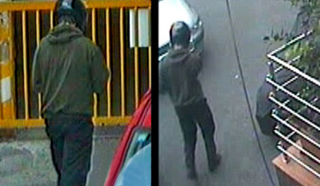 Zagreb, 291008.

Policija je objavila snimke nadzornih kamera na kojima je vidljiv muskarac koji je u cetvrtak 23. 10. 2008. dovezao skuter s eksplozivnom napravom u dvoriste Nacionalove novinarske skole. Eksplozivom je pocinjen atentat na Ivu Pukanica.