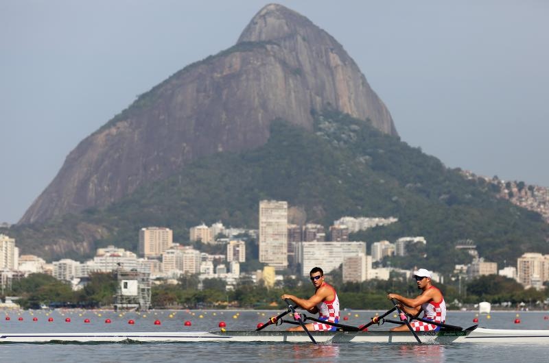 Olimpijske igre Rio 2016. Veslanje, polufinale dvojac na pariće, Valent i Martin Sinković. Photo: Igor Kralj/PIXSELL