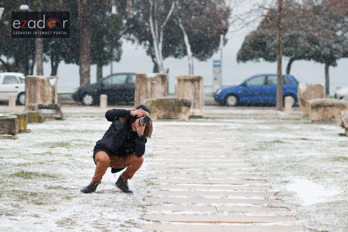 Snježni đir po gradu, četvrtak 1. ožujka 2018.