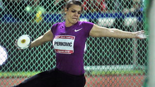 Zagreb, 010910.
Sportski park Mladost.
IAAF, World Challenge Zagreb 2010, 60-ti jubilarni memorijal Borisa Hanzekovica, meeting u atletici.
Na slici: pobjednica u bacanju diska, hrvatska predstavnica Sandra Perkovic.
Foto: Boris Kovacev / CROPIX Zagreb, 010910.
Sportski park Mladost.
IAAF, World Challenge Zagreb 2010, 60-ti jubilarni memorijal Borisa Hanzekovica, meeting u atletici.
Na slici: pobjednica u bacanju diska, hrvatska predstavnica Sandra Perkovic.
Foto: Boris Kovacev / CROPIX