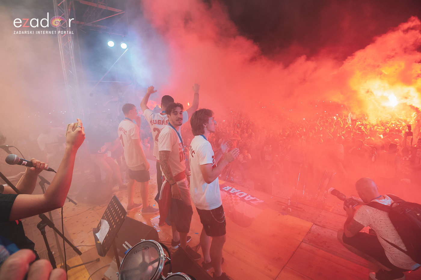 Zadar priredio nezaboravan doček svojim Vatrenim herojima