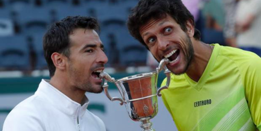 Ivan Dodig i Marcelo Melo, foto: twitter Ivan Dodig i Marcelo Melo, foto: twitter