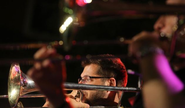 17.07.2013., Zadar – Na Poljani Sime Budinica odrzan je koncert Simon Marlowa i Jazz orkestra HRT-a. Photo: Filip Brala/PIXSELL