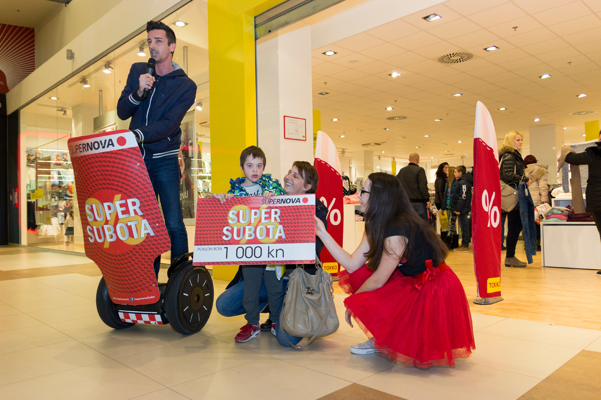 Super subota u centru Supernova Zadar