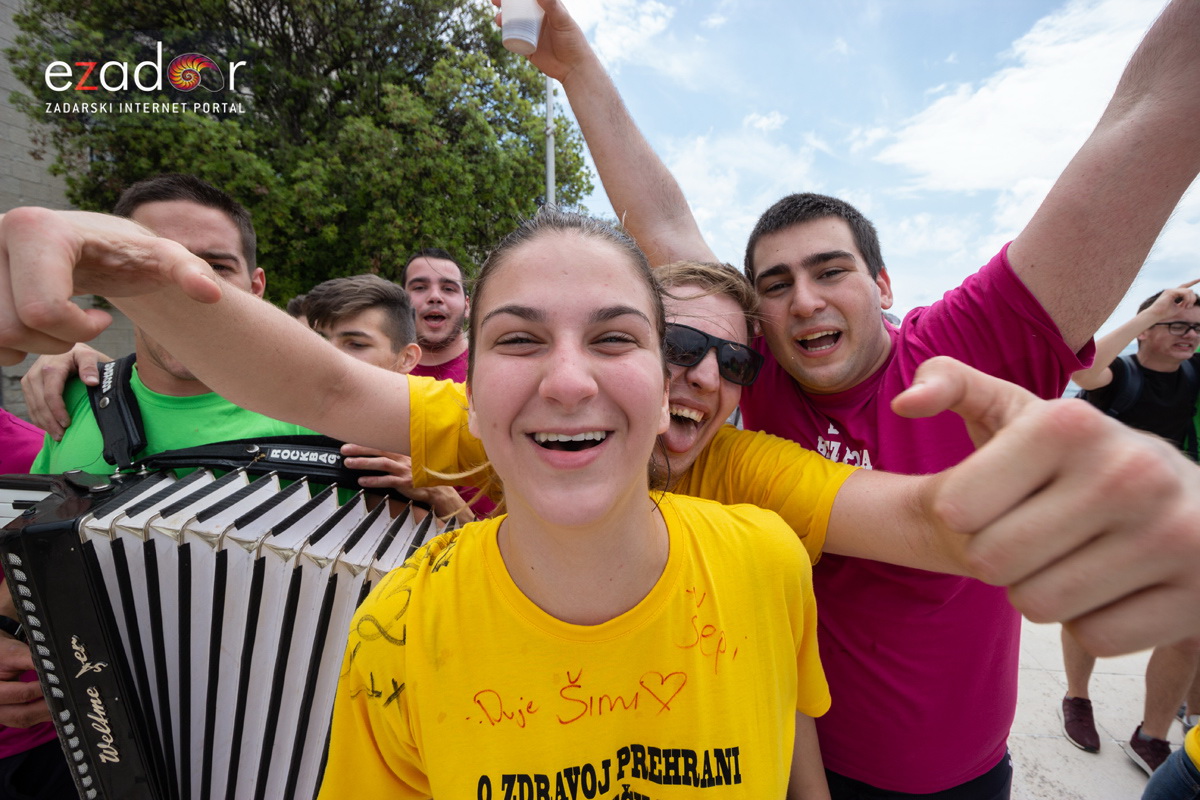 Ludijada zadarskih maturanata 2018. Ludijada zadarskih maturanata 2018.