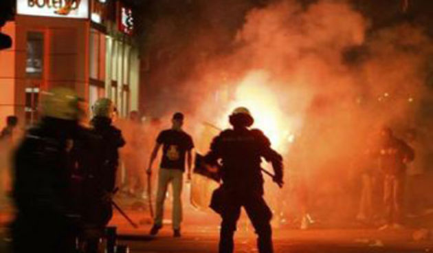 Sukob u Beogradu (Foto: tportal.hr)