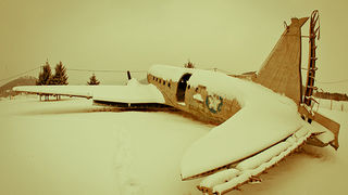Priča zaboravljenog aviona u Otočcu, foto: Leo Banic