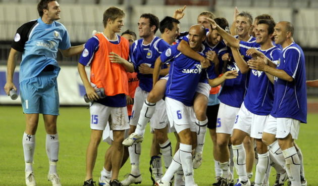 Split, 020809.
Stadion na Poljudu.
Nogomet, T- Com 1. HNL, susret 2. kola Hajduk – Zadar.
Odlukom Disciplinske komisije HNS-a nakon propusta u organizaciji i neprimjerenog ponasanja publike 28. svibnja na uzvratnoj utakmici finala Kupa protiv Dinama Hajdu