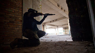 Paintball u Gaženici, 22. siječnja 2012. (foto:Saša Čuka)