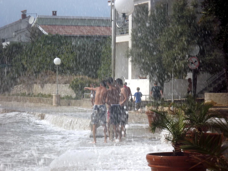 Tramontana u Diklu 26. kolovoza 2012., Foto: Natali Bukvić