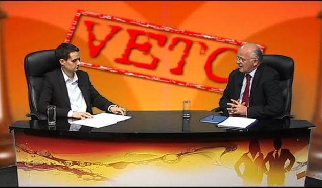 Sanjin Španović i Josip Leko u emisiji Veto TV Jabuka