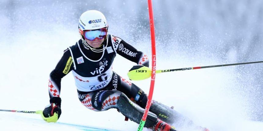 06.01.2015., Sljeme, Zagreb – VIP Snow Queen Trophy, muska utrka Snjezne kraljice. Predvozacica Leona Popovic. Photo: Goran Stanzl/PIXSELL