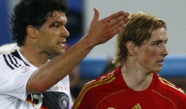 Ballack i Torres (Foto:Reuters)