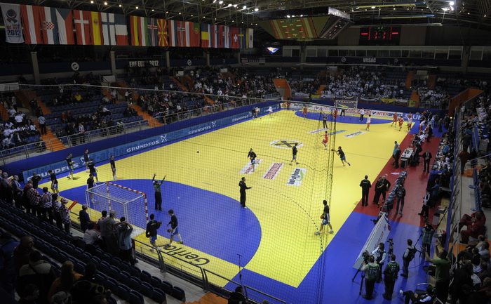 Vrsac, 180112.
Dvorana Millennium.
Europsko prvenstvo u rukometu, 2 kolo
Hrvatska – Slovenija.
Foto: Drazen Aleksic / Cropix Vrsac, 180112.
Dvorana Millennium.
Europsko prvenstvo u rukometu, 2 kolo
Hrvatska – Slovenija.
Foto: Drazen Aleksic / Cropix