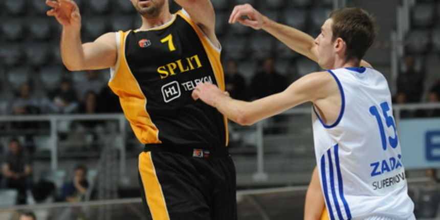 Zadar, 020312
Dvorana Kresimira Cosica.19. kolo A1 lige kosarkasa.KK Zadar – KK Split.
Na fotografiji: Nikola Vujcic (7)
Foto: Luka Gerlanc / CROPIX