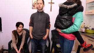 Maslenica: Aktivisti, mještani i prijatelji dali podršku obitelji Božić. Foto: Dino Stanin/PIXSELL