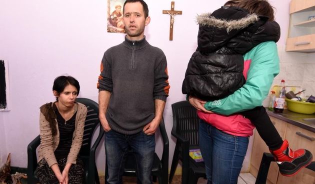 Maslenica: Aktivisti, mještani i prijatelji dali podršku obitelji Božić. Foto: Dino Stanin/PIXSELL