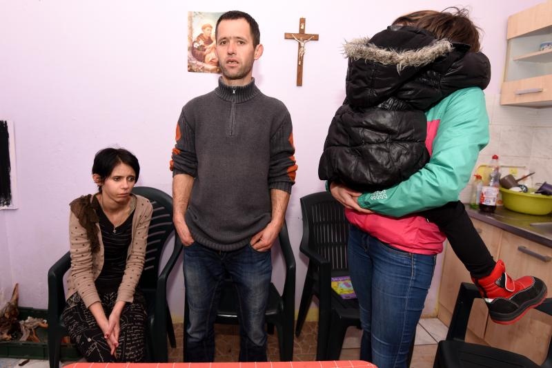 Maslenica: Aktivisti, mještani i prijatelji dali podršku obitelji Božić. Foto: Dino Stanin/PIXSELL