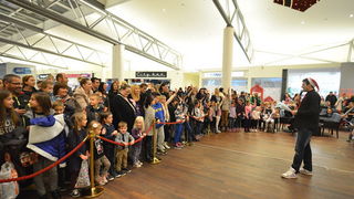 Sveti Nikola u Supernova centru 6. prosinca 2016.  Foto: Iva Perinčić