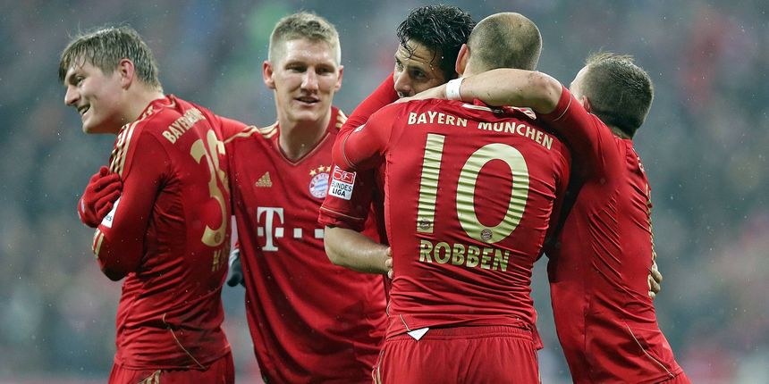 Slavlje Bayerna, foto: facebook.com/bayern Slavlje Bayerna, foto: facebook.com/bayern