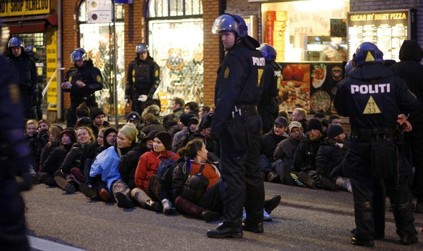 Prosvjedi u Kopenhagenu, Foto: Reuters
