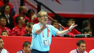 Spaladium Arena, Split – Europsko rukometno prvenstvo, skupina A, 1. kolo, Hrvatska – Srbija. Spaladium Arena, Split – Europsko rukometno prvenstvo, skupina A, 1. kolo, Hrvatska – Srbija.