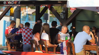 Bibinje: Navijanje za Vatrene i fešta nakon pobjede nad Rusijom