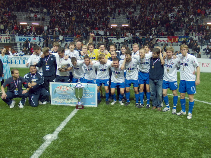 NK Hajduk, dvoranski prvak 1. HNL 2008/09.