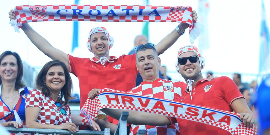 Hrvatski navijači u Budimpešti