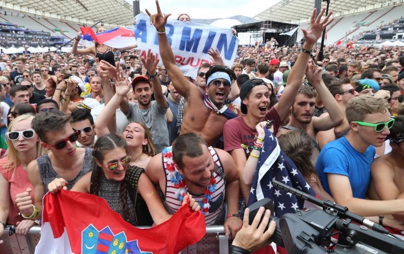 Ultra Europe: DJ Armin van Buuren. Photo: PIXSELL