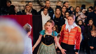 Predstava Frozen na Adventu u Zadru