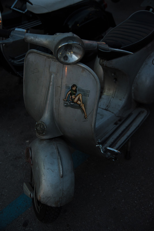 Vespa World Days 2015: Prve vespe stigle u Biograd, foto: Vinko Pešić