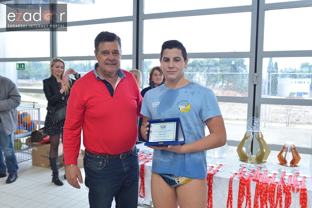 Kadeti Vaterpolo kluba Zadar 1952 viceprvaci Hrvatske!